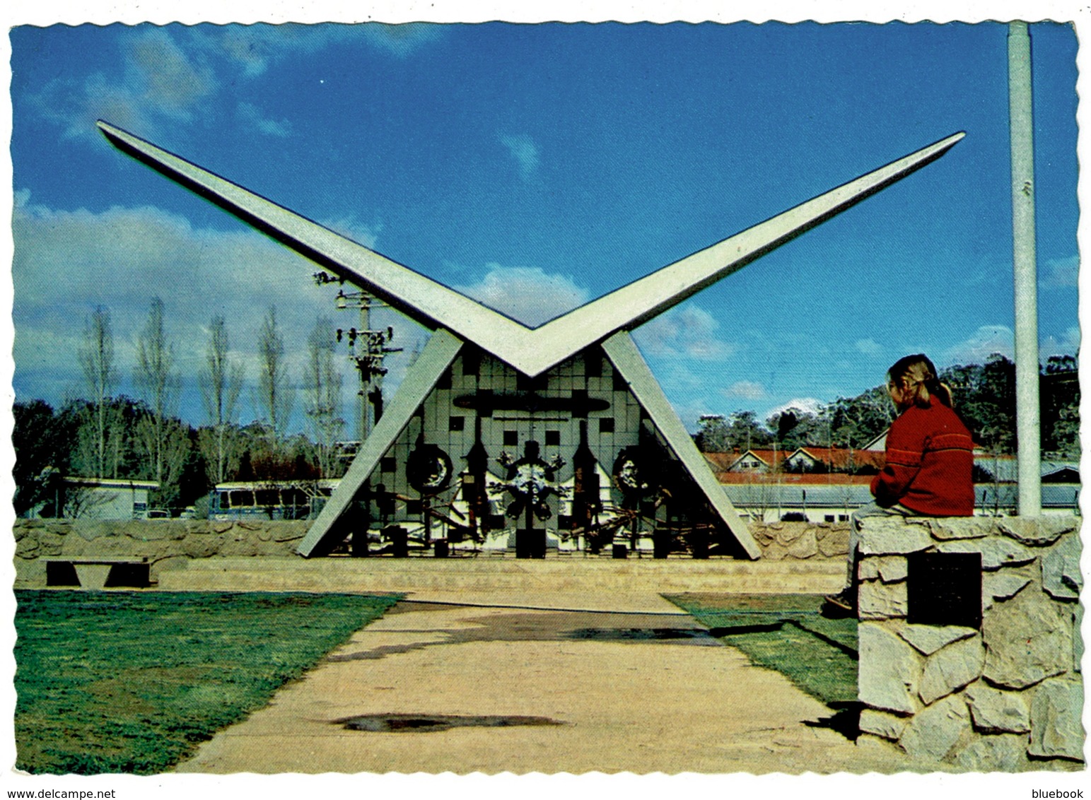 Ref 1260 - Postcard - Aviation Pioneers Memorial Cooma - Snowy Mountains - New South Wales Australia - Other & Unclassified