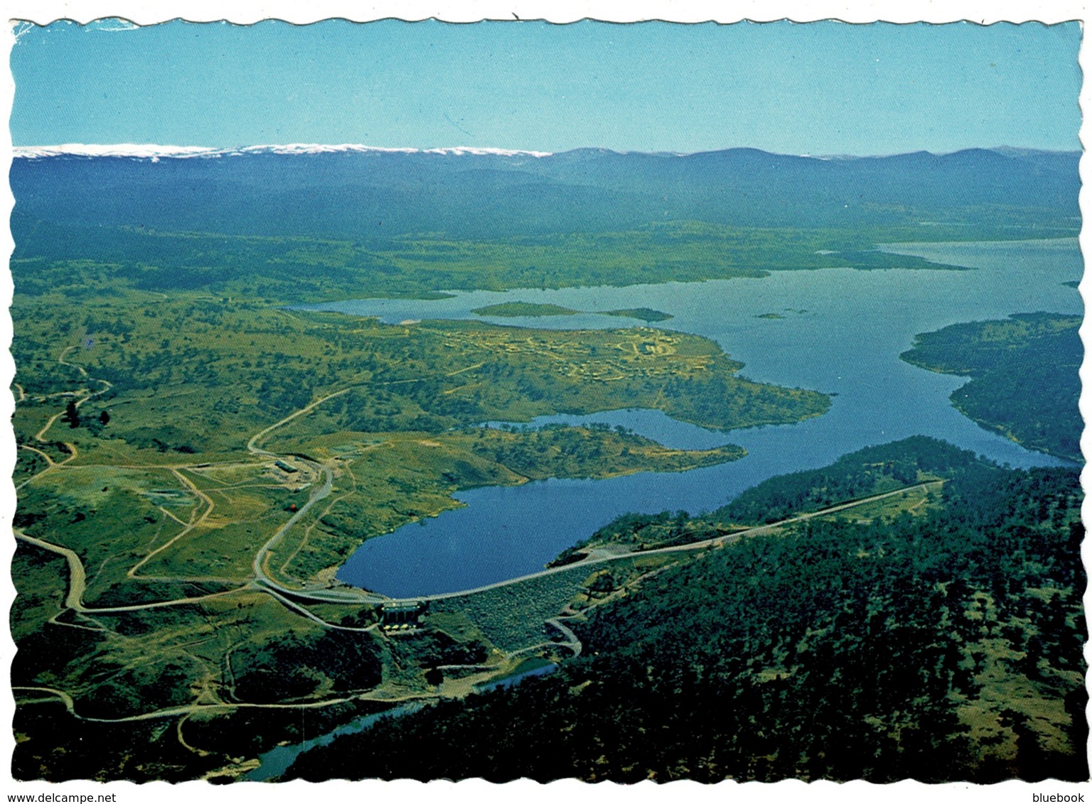 Ref 1260 - Postcard - Snowy Mountains With Eucumbene Dam - New South Wales Australia - Autres & Non Classés