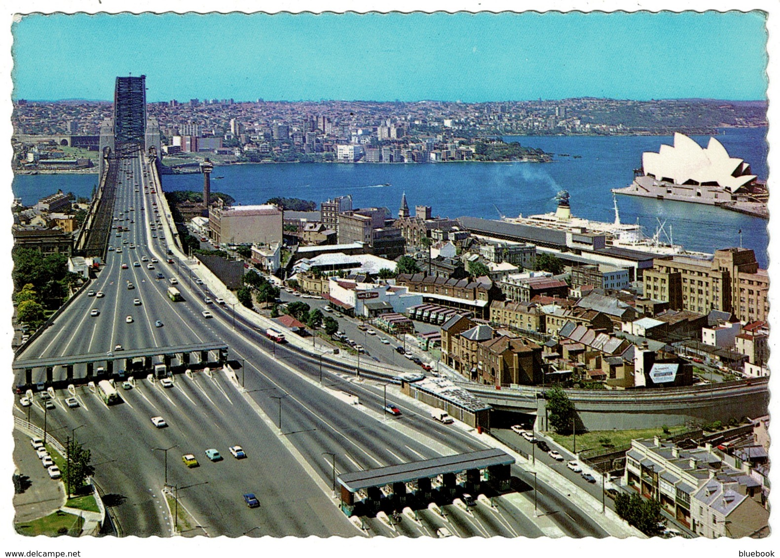 Ref 1260 - Postcard - Sydney Harbour With Toll Gates - New South Wales - Australia - Sydney