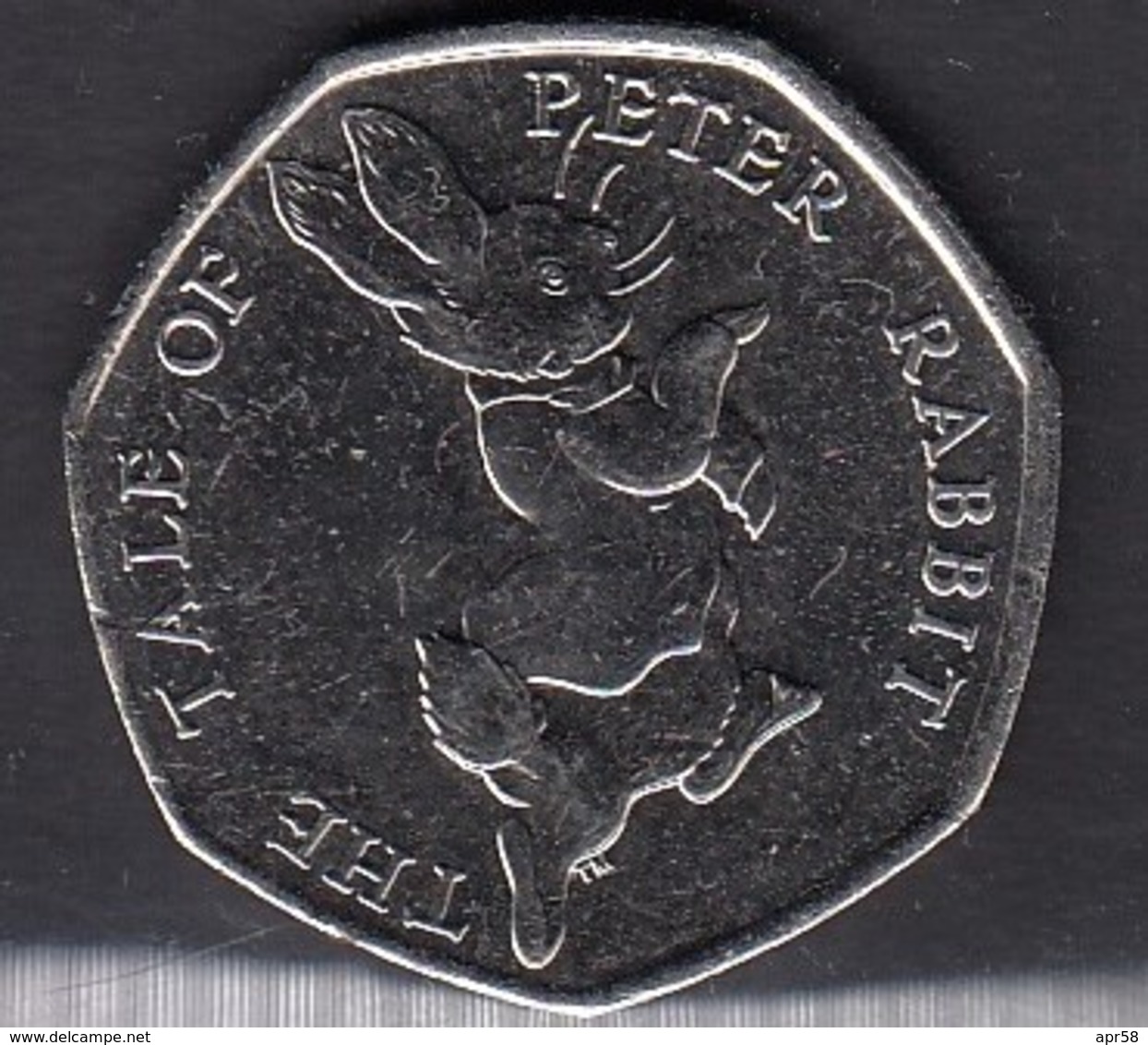 2017the Tale Of Peter Rabbit - 50 Pence