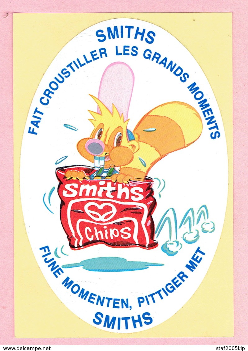 Sticker - Fijne Momenten, Pittiger Met SMITHS - CHIPS - Autocollants