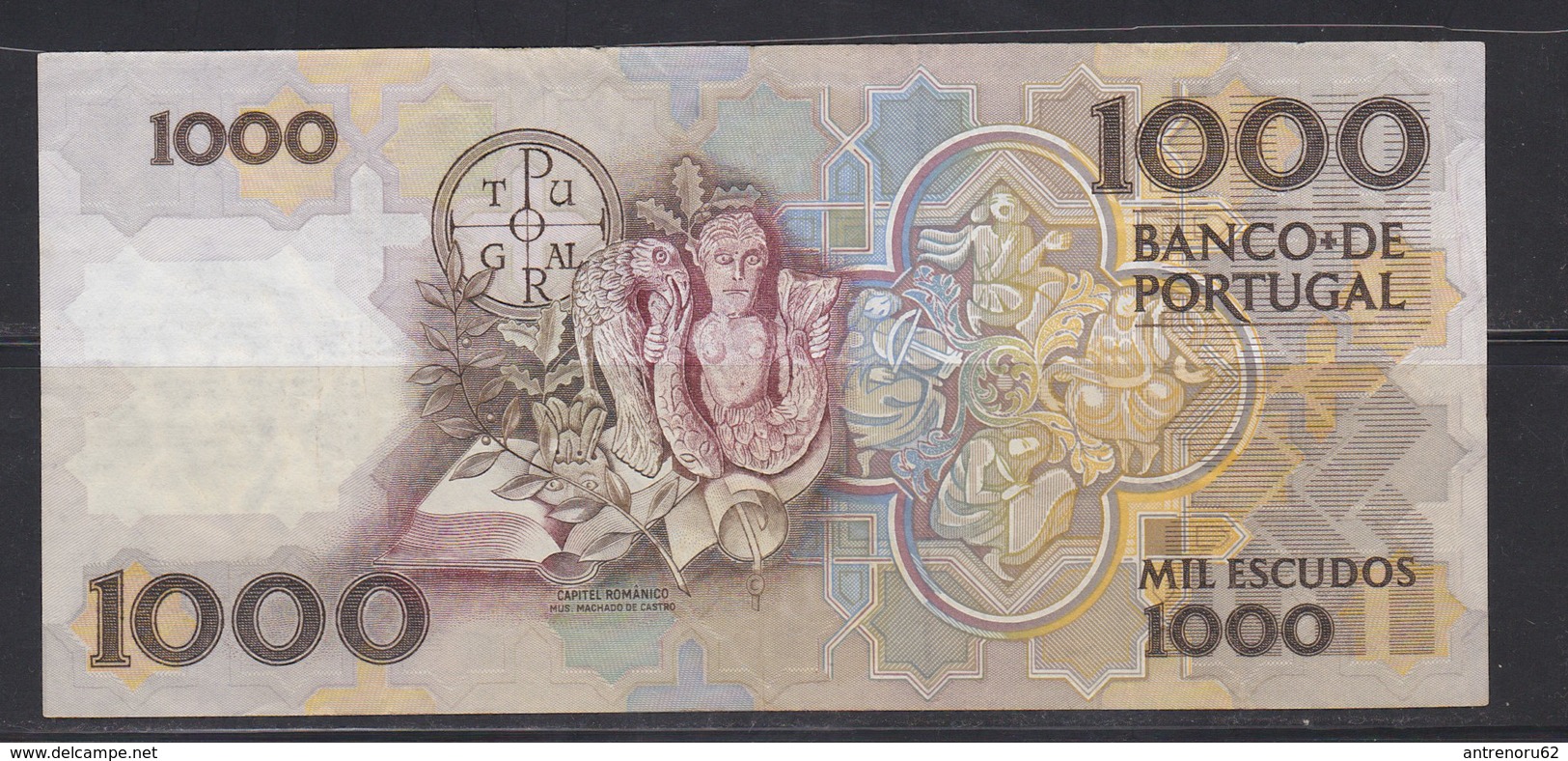 PORTUGAL-1000-ESCUDOS-CIRCULATED-SEE-SCAN - Portugal