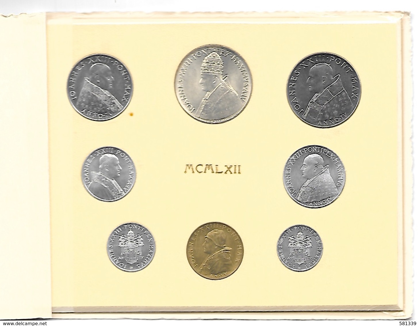 VATICANO 1962 - DIVISIONALE Monete ANNO IV CONCILIO ECUMENICO VATICANO II -  In Confez.  FDC - Vatican