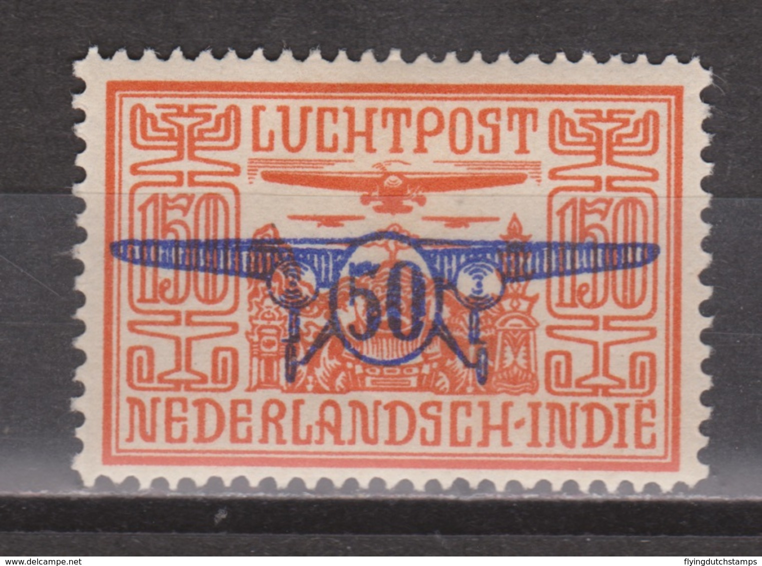 Nederlands Indie Dutch Indies Luchtpost 17 MLH ; Flugzeug, Avion, Vliegtuig, Aeroplane, Airplane 1932 - Vliegtuigen