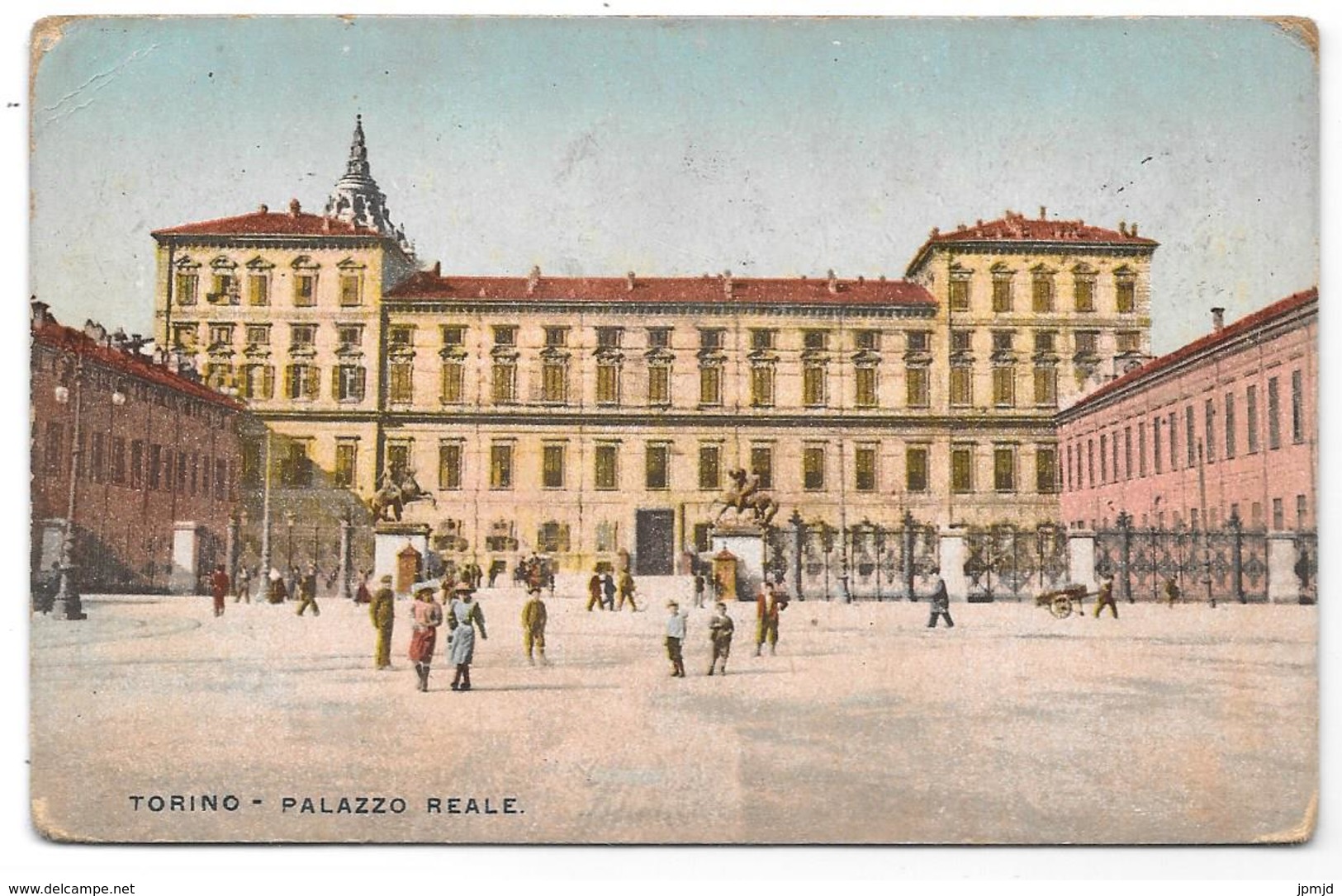 TORINO - PALAZZO REALE - 1914 - Colorisée - Palazzo Reale