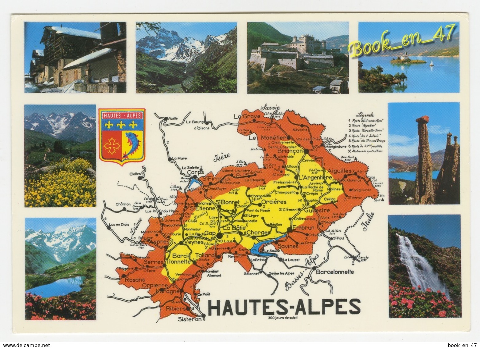 {79224} 05 Hautes Alpes , Carte Et Multivues - Cartes Géographiques