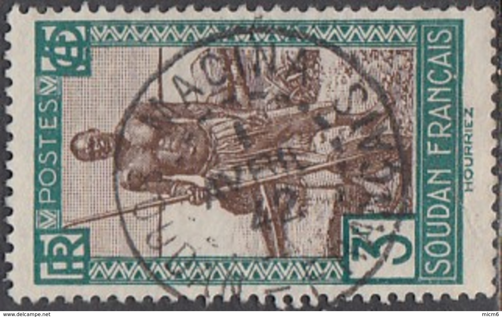 Soudan Français 1920-1944 - Macina Sur N° 85 (YT) N° 78 (AM). Oblitération De 1942. - Used Stamps