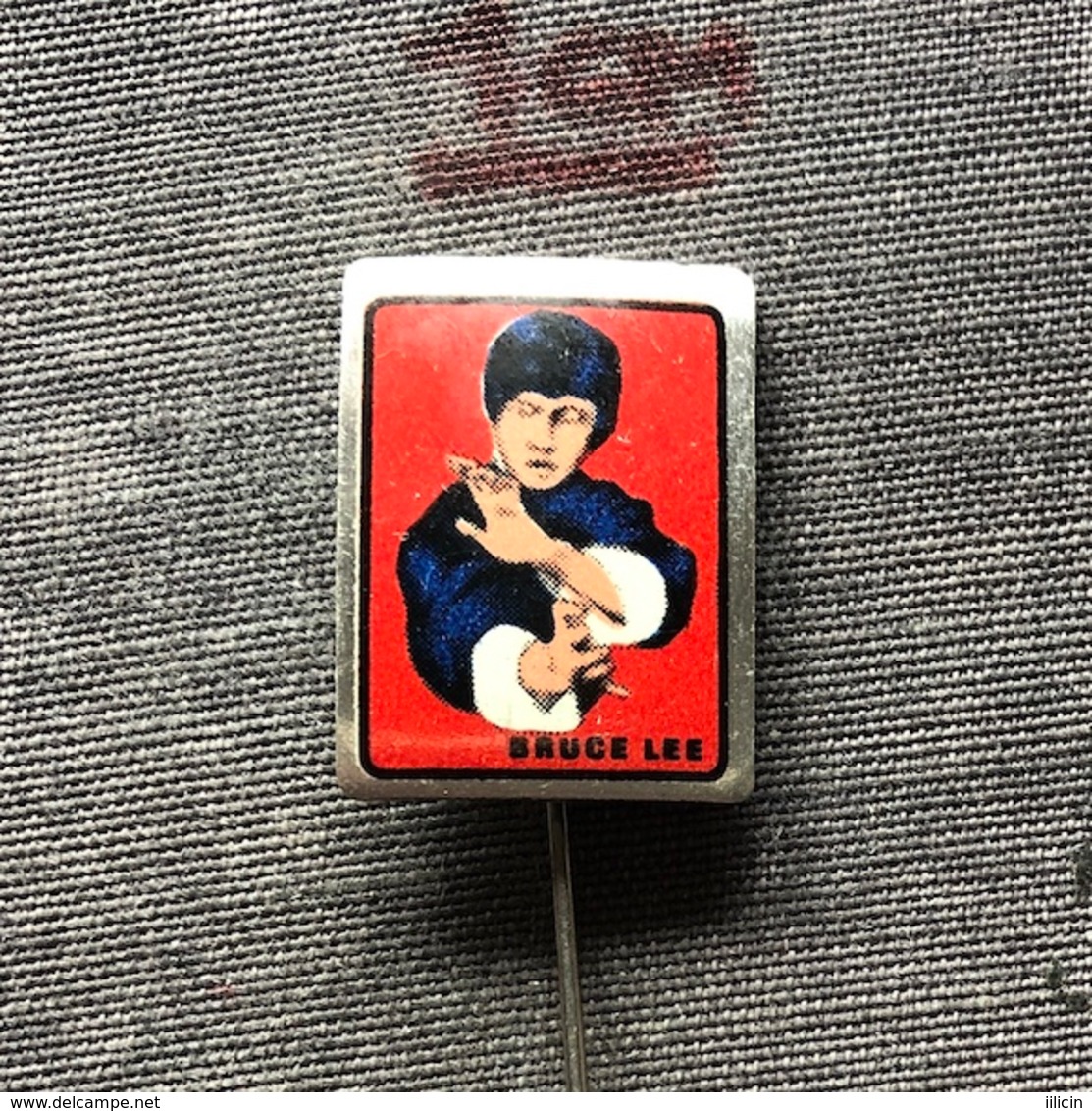 Badge (Pin) ZN007850 - Bruce Lee - Kino