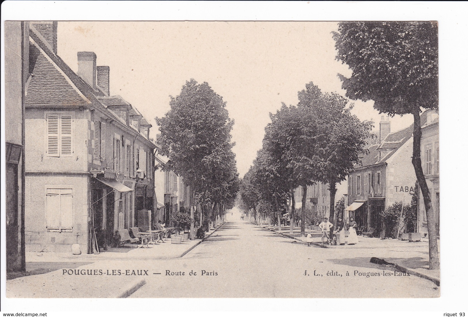 POUGUES-les-EAUX - GRAND HOTEL - Route De Paris - Pougues Les Eaux