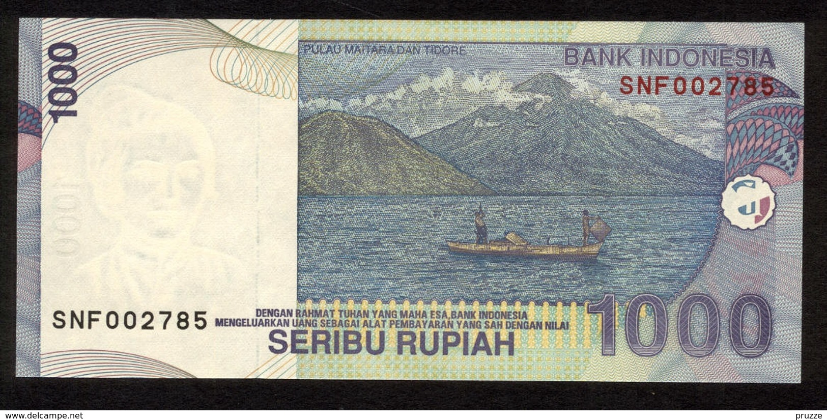 Indonesien 2009, 1000 Rupiah - UNC, Kassenfrisch - Indonesien