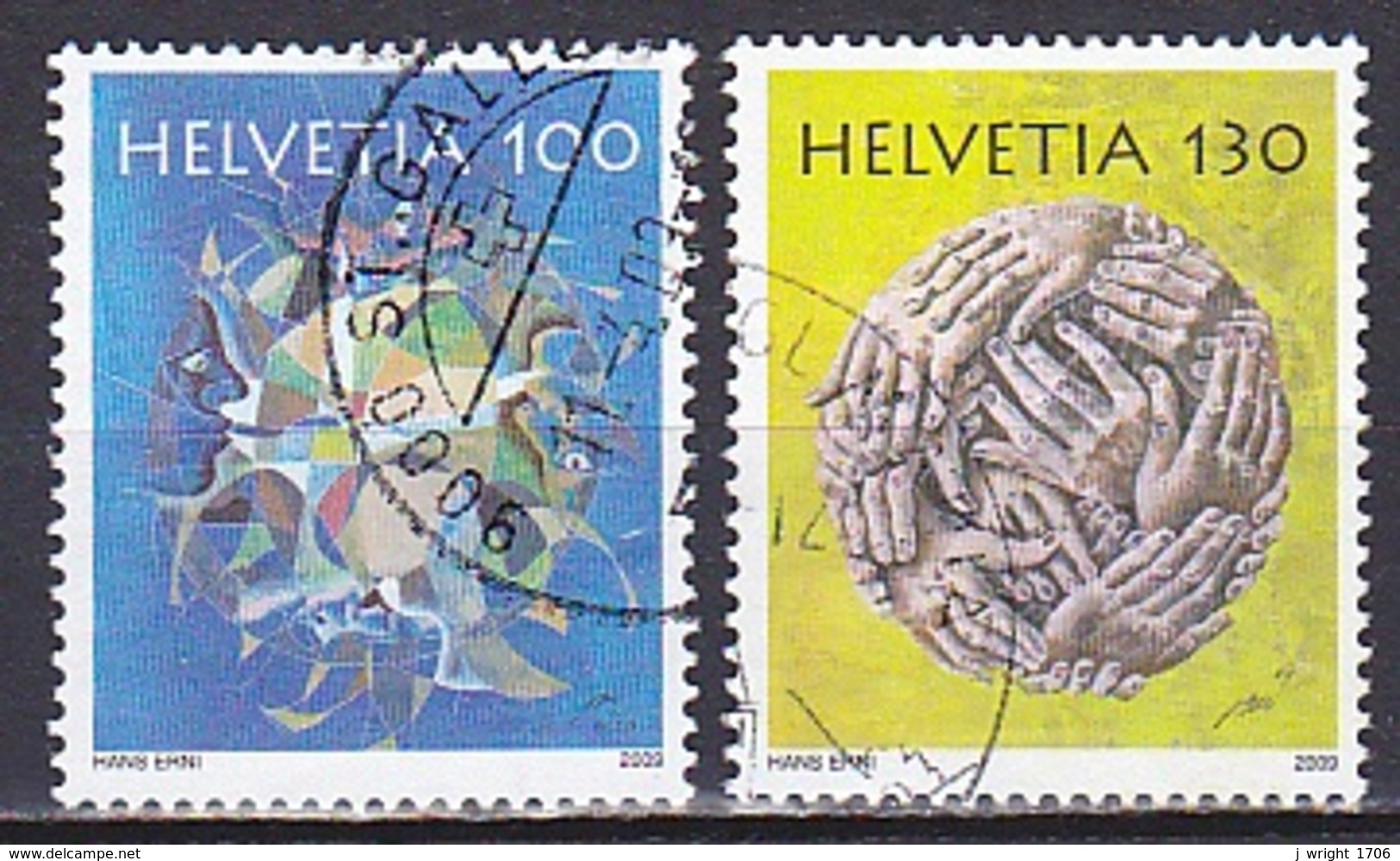 Switzerland/2009 - Hans Erni - Set - USED - Oblitérés