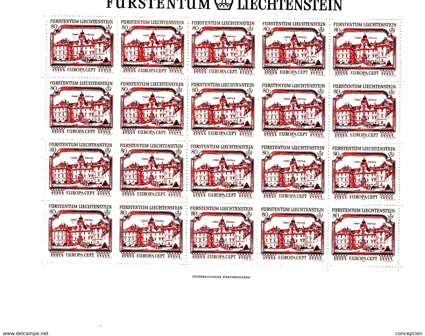 LIECHTENSTEIN Nº 639 AL 640 - 1978