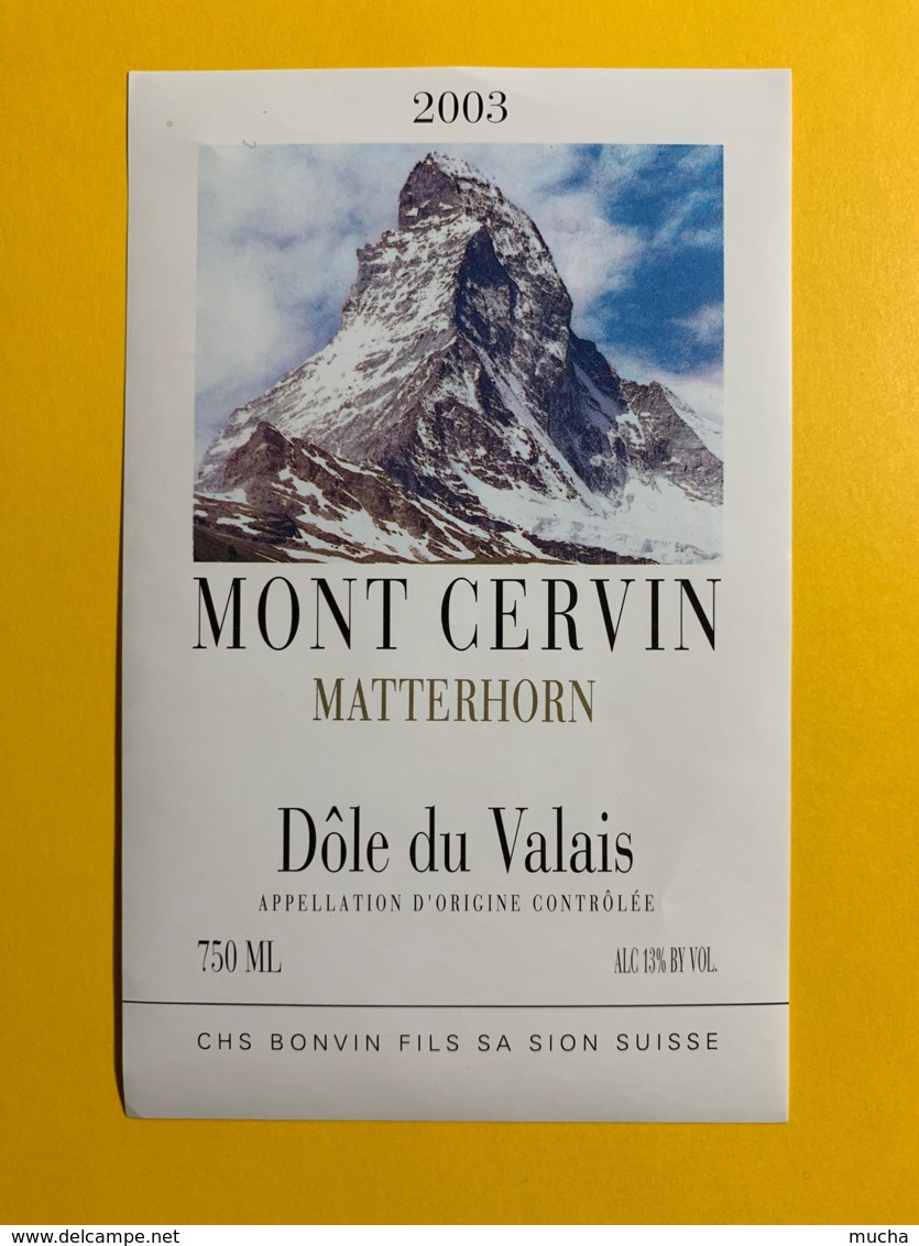 9716 - Mont Cervin Dôle DuValais  2003  Suisse - Montañas