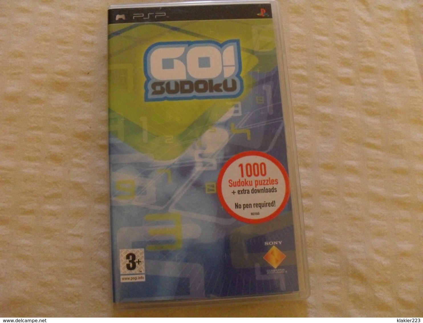 GO! Sudoku / SONY PSP - PSP
