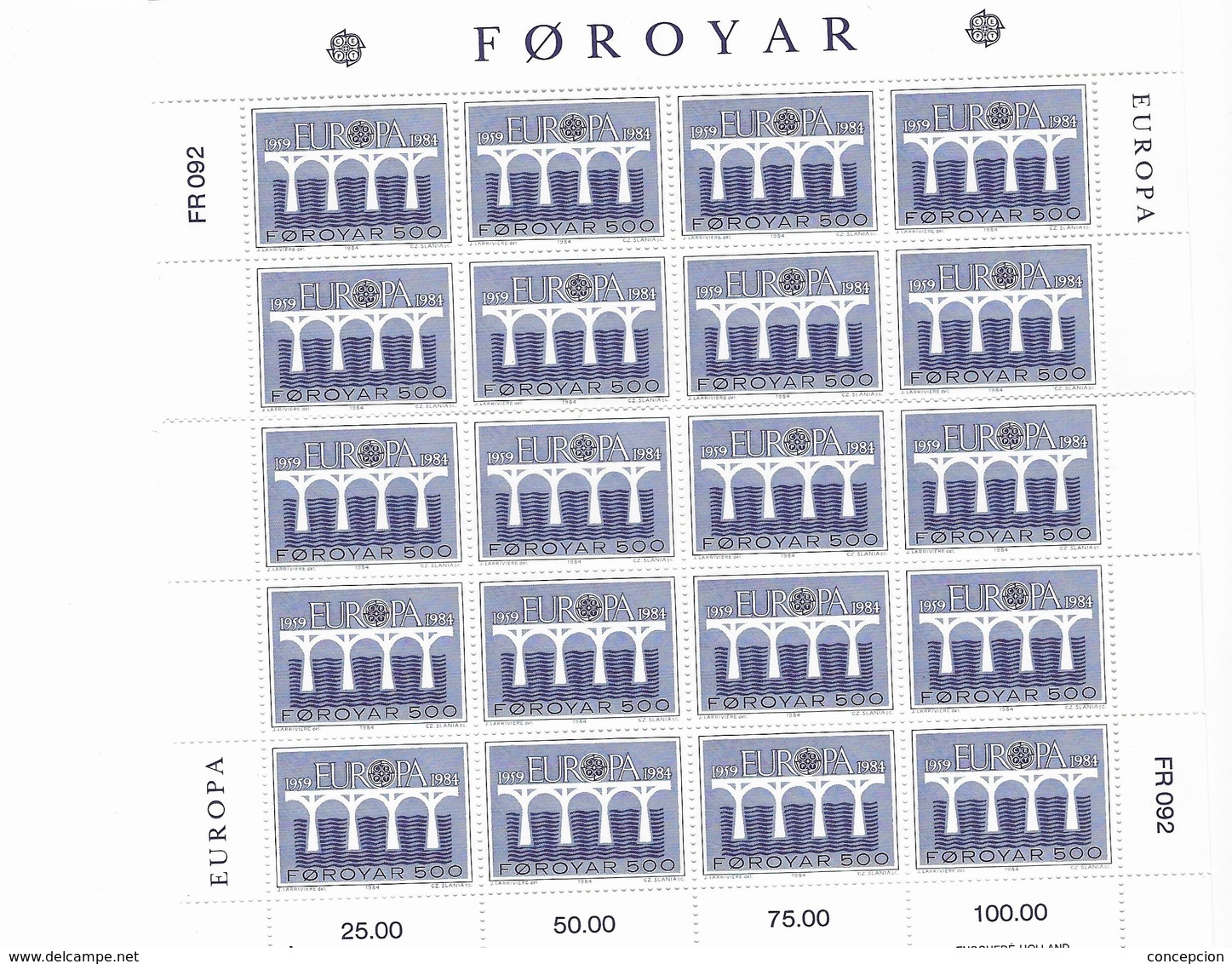 FOROYR Nº 91 AL 92 - 1959