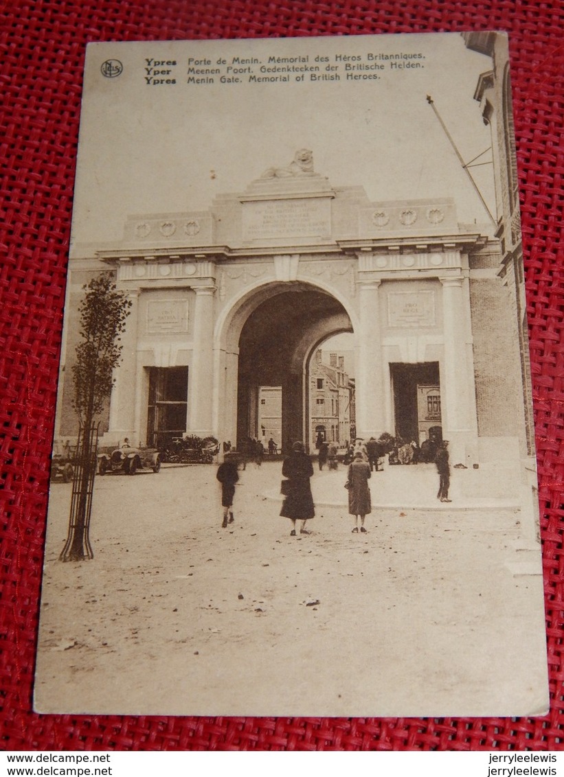 IEPER - YPRES - Menen Poort - Gedenkteken Der Britische Helden - Ieper