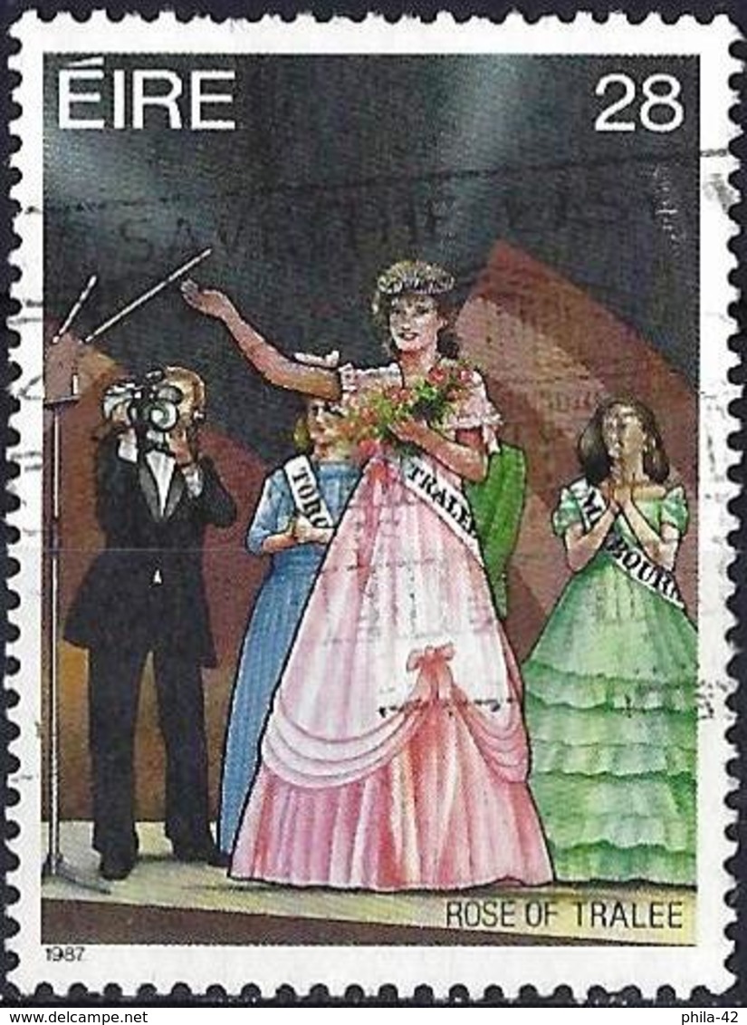 Ireland 1987 - Festival  Rose Of Tralee ( Mi 630 - YT 633 ) - Used Stamps
