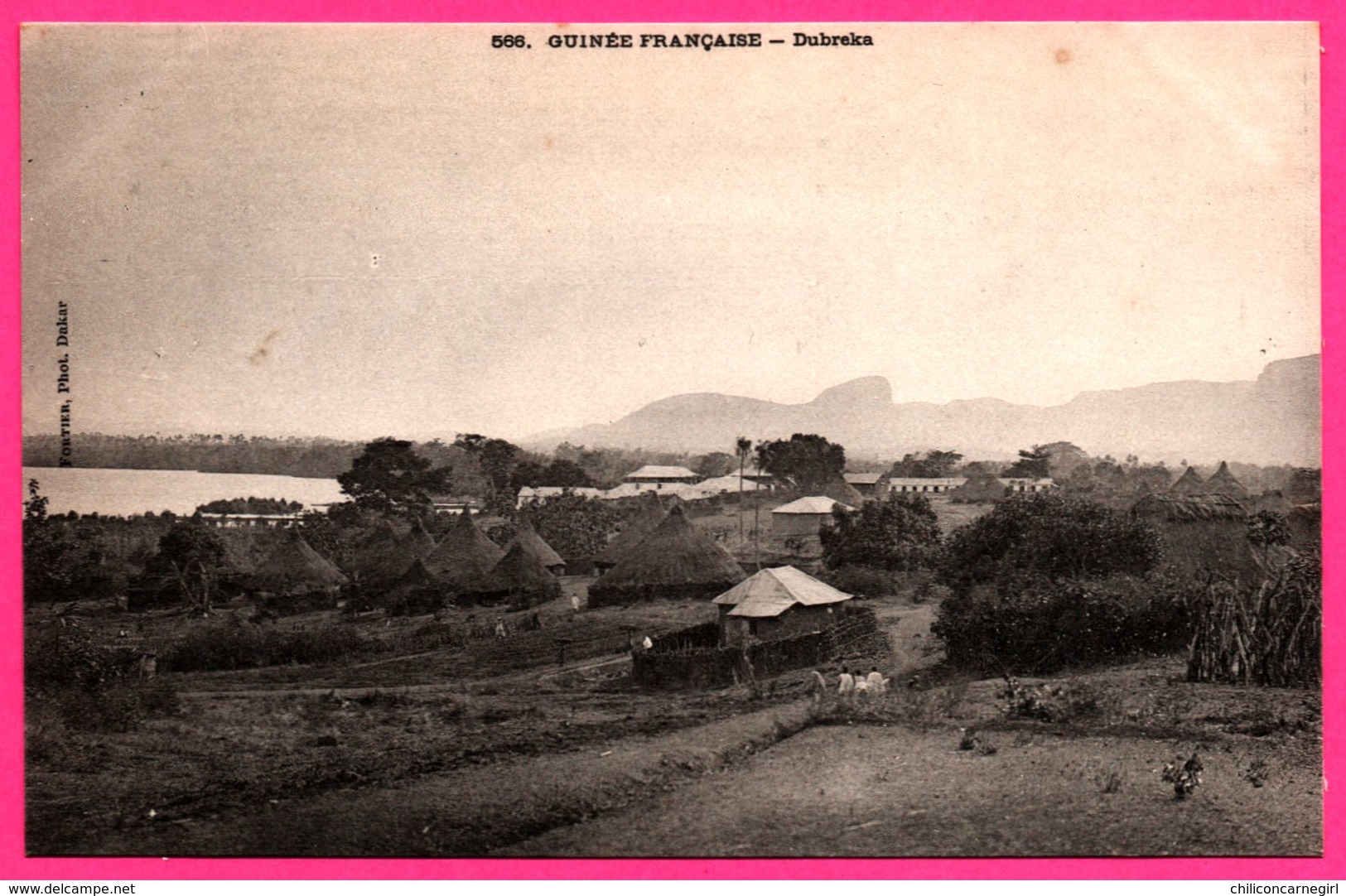 Guinée Française - Dubreka - Village - Animée - Photo FORTIER - Guinée Française