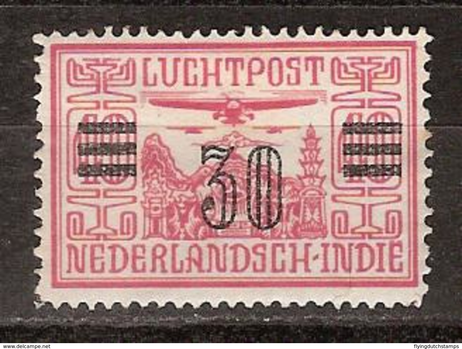 Nederlands Indie Netherlands Indies Luchtpost 11 MLH ; Vliegtuig, Flugzeug, Avion, Airoplane Airplane 1930 - Vliegtuigen