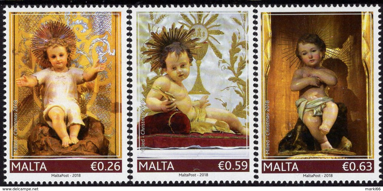 Malta - 2018 - Christmas - Mint Stamp Set - Malte