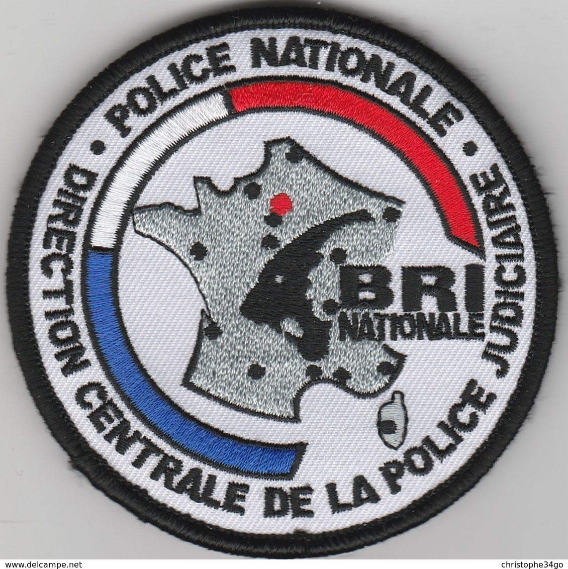 Écusson Police BRI Nationale - Police & Gendarmerie