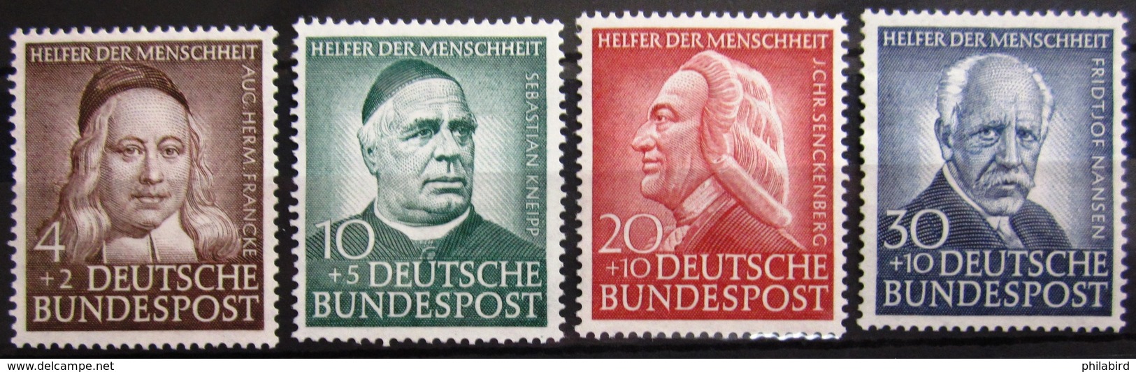 ALLEMAGNE FEDERALE                 N° 59/62                      NEUF** - Neufs