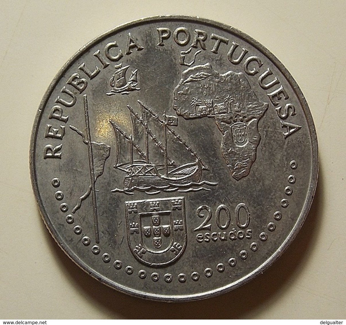 Portugal 200 Escudos Tratado De Tordesilhas - Portugal