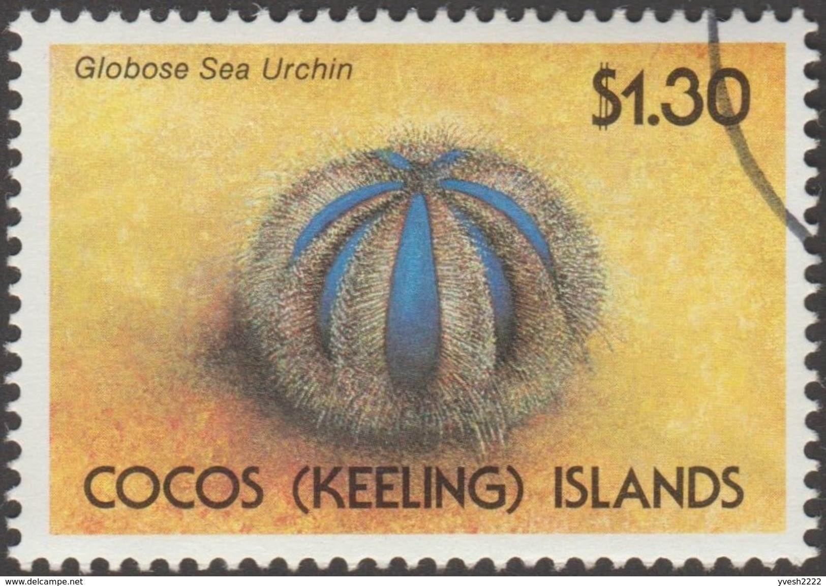 Cocos 1991 Y&T 233/6 Michel 245/8. Faune Marine. Etoile De Mer,... Michel 9.50 € - Cocos (Keeling) Islands