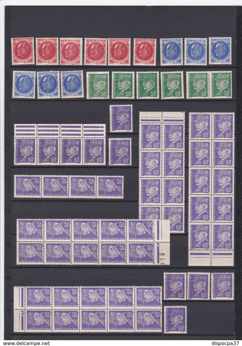 FRANCE VRAC NEUFS XX      12 PAGES    - REF 24-24 - Vrac (max 999 Timbres)