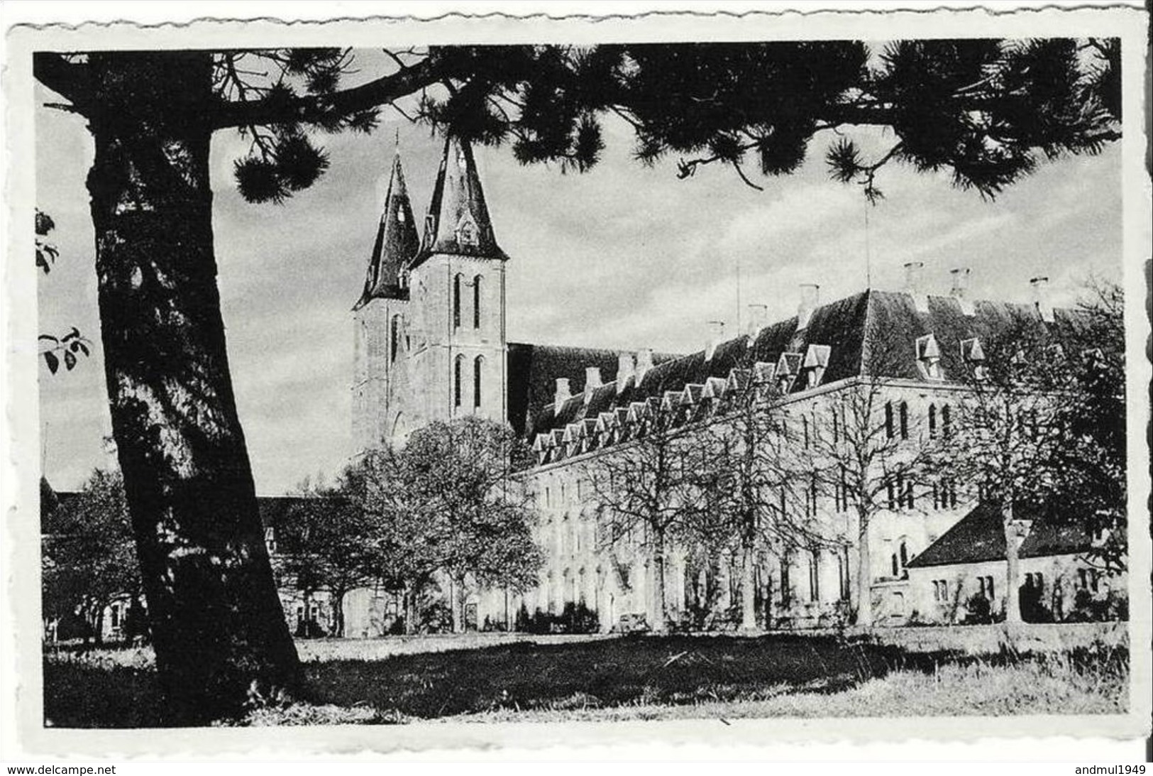 Abbaye De MAREDSOUS - Abbaye Et Esplanade - Oblitération De 1953 - Photo Roland D'Ursel - Anhée