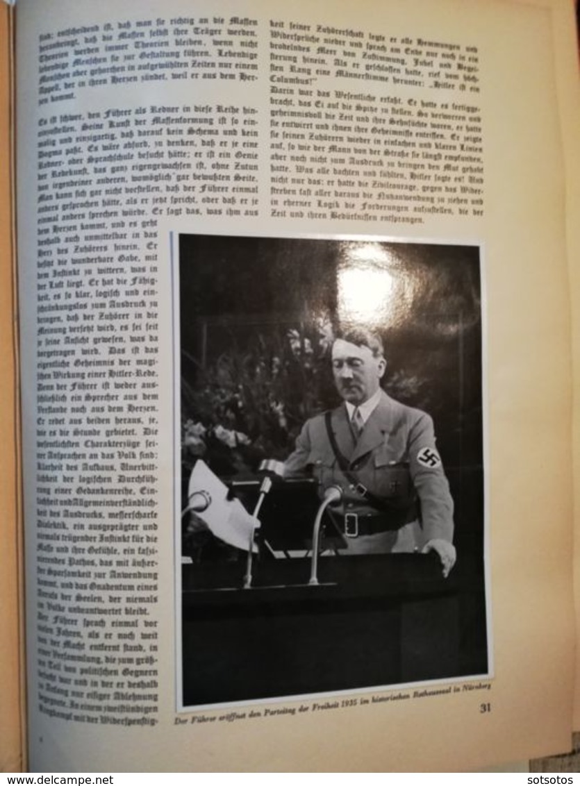 Adolf Hitler. Bilder Aus Dem Leben Des Führers - 1936 - Cigaretten/Bilderdienst Altona/Bahrenfeld - 5. Zeit Der Weltkriege