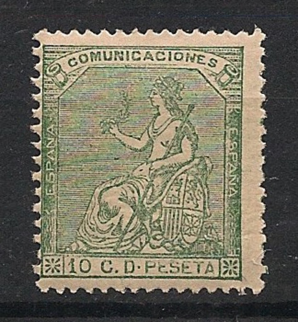 Espana - 1873 - N°Yv. 132 - Allégorie 10c Vert - Neuf Luxe ** / MNH / Postfrisch - Nuevos