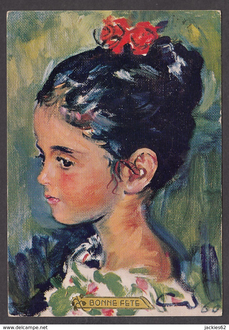 PC102/ Ferran CALLICO, *La Petite Jacqueline Wienen, Peinture, 1960* - Pittura & Quadri