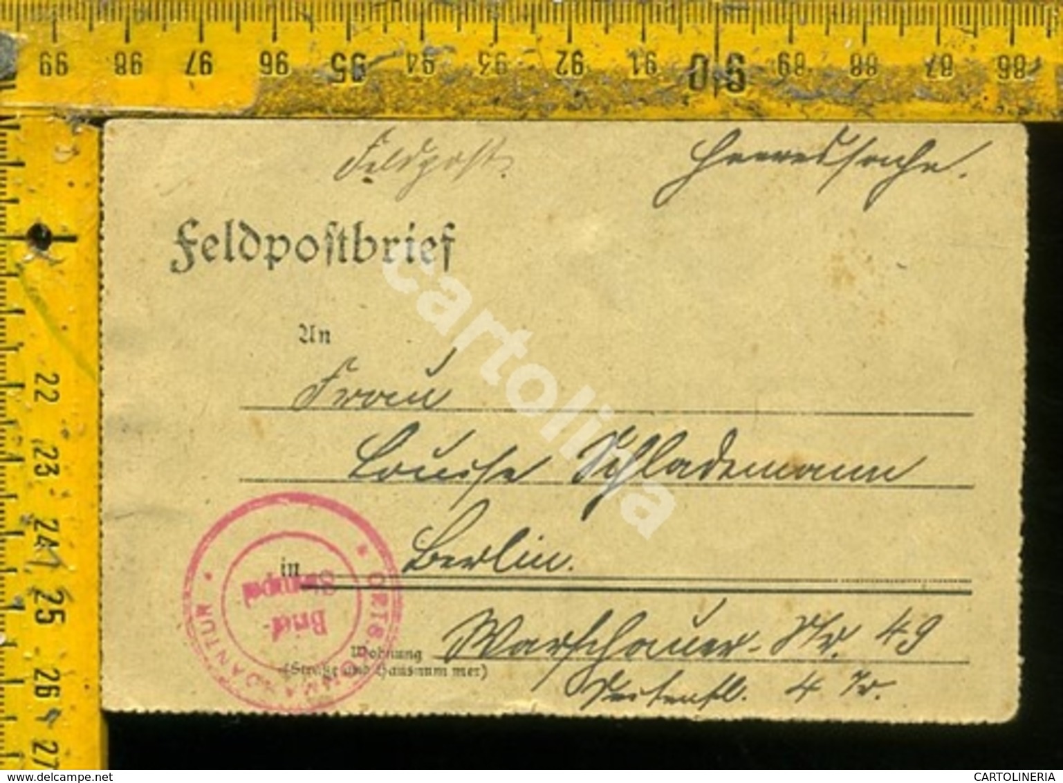 Regno WW1 Prima Guerra Posta Militare Feldpost - Storia Postale