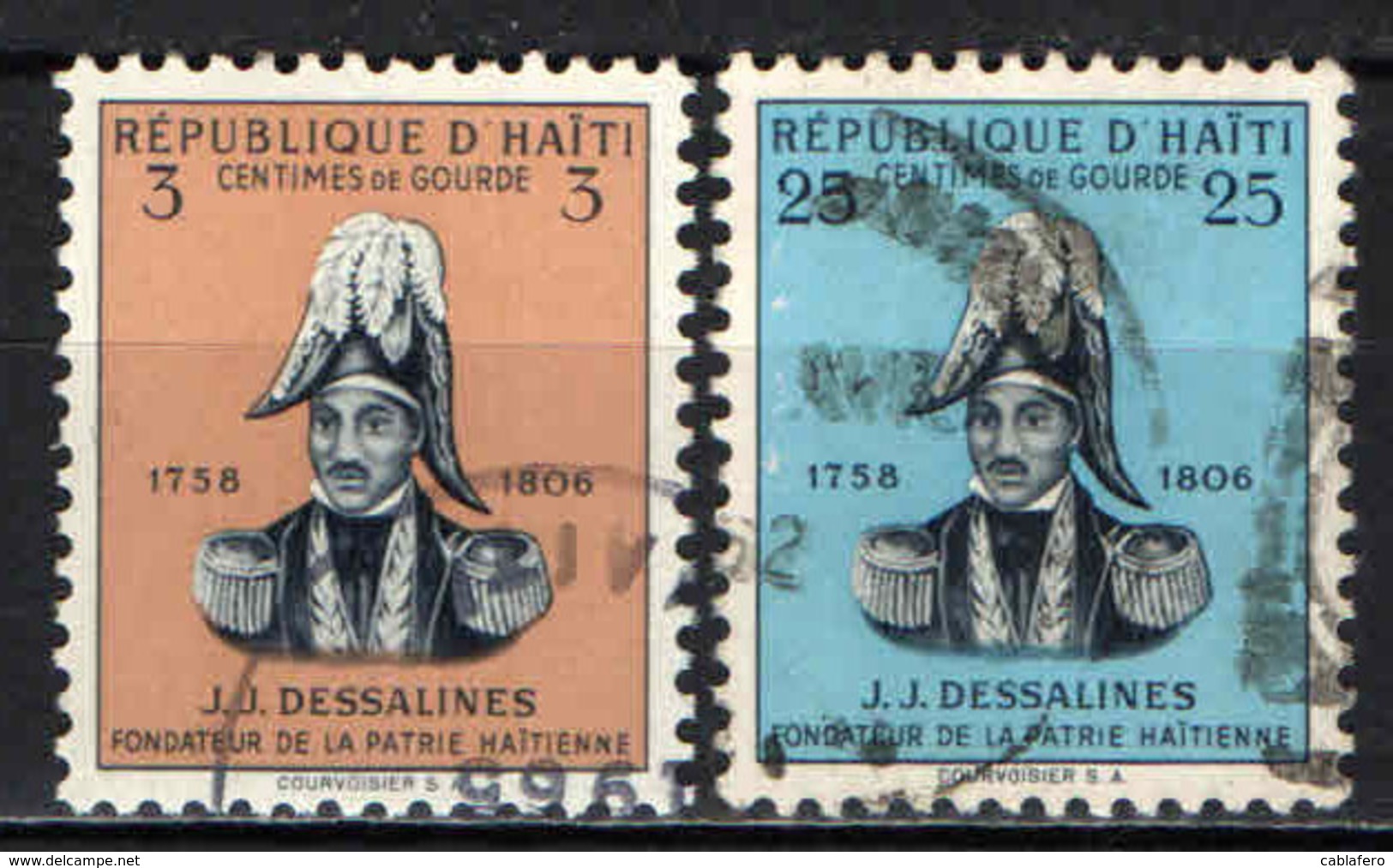 HAITI - 1955 - J. J. DESSALINES - USATI - Haïti