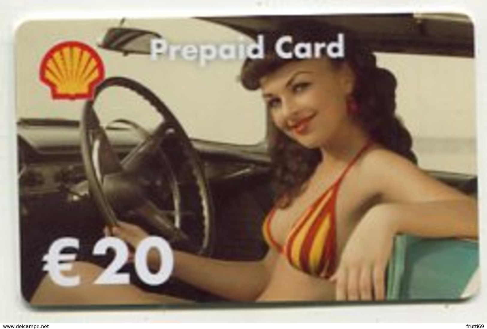 37791 Shell - Woman & Car - Gift Cards