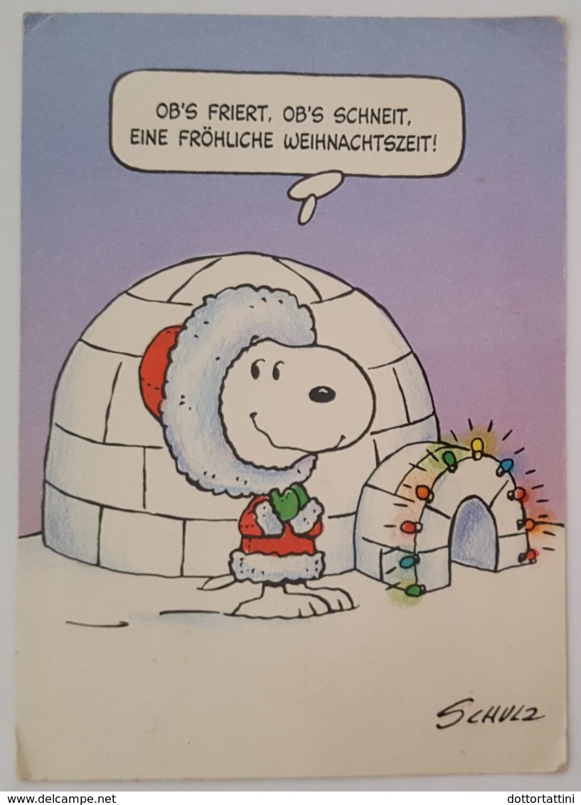 Fumetti - SNOOPY Igloo - Vg Germany 1989 Stamp - Fumetti