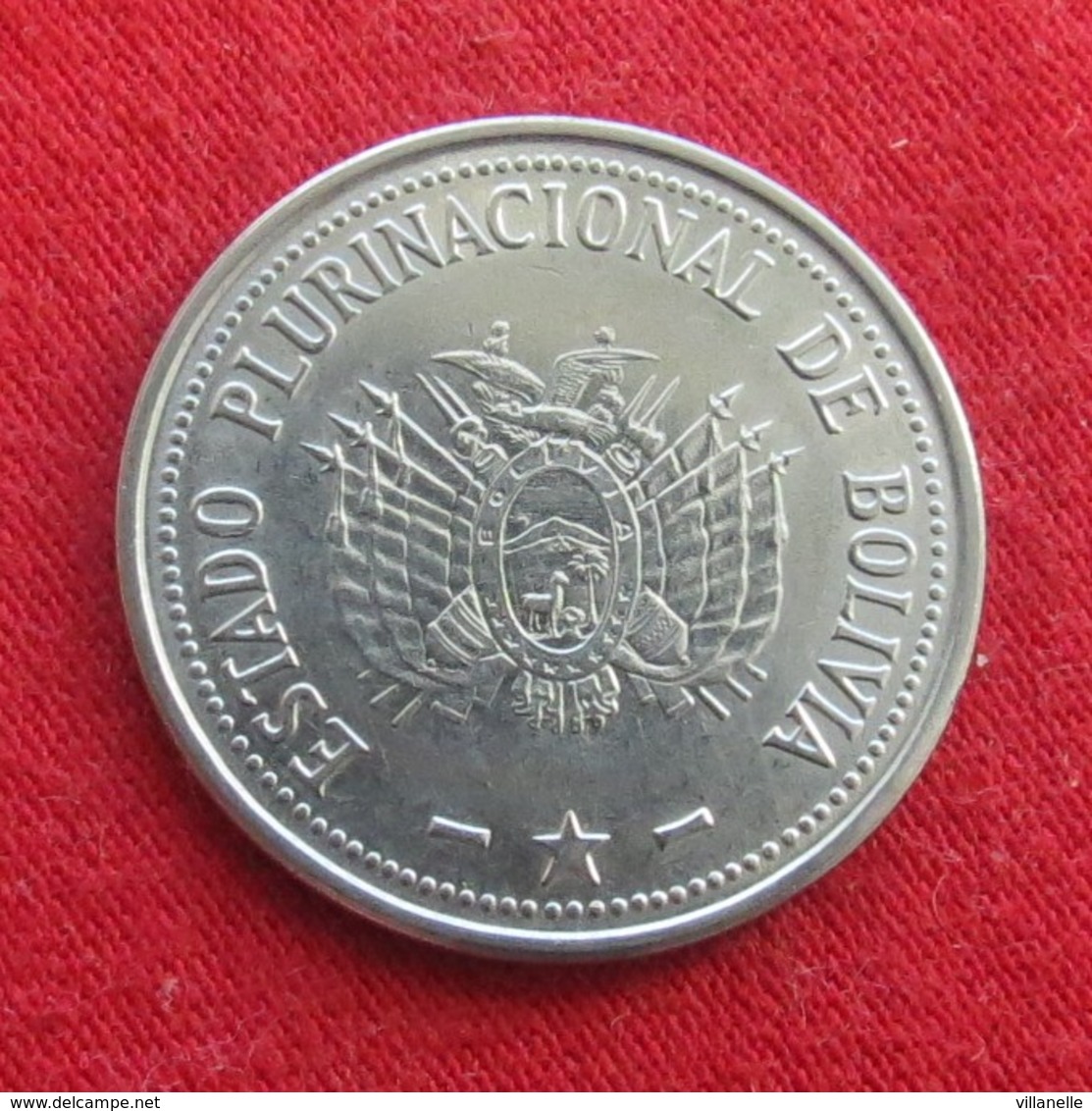 Bolivia 50 Centavos 2010 KM# 216  Bolivie - Bolivie