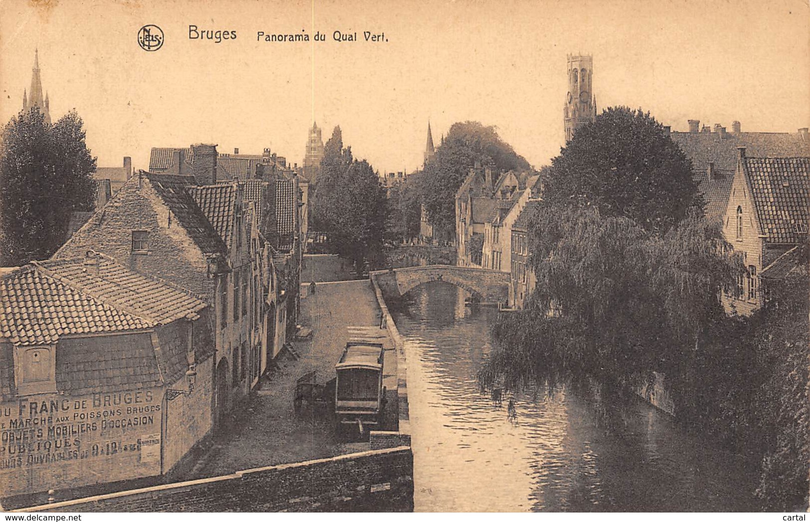 BRUGES - Panorama Du Quai Vert - Brugge