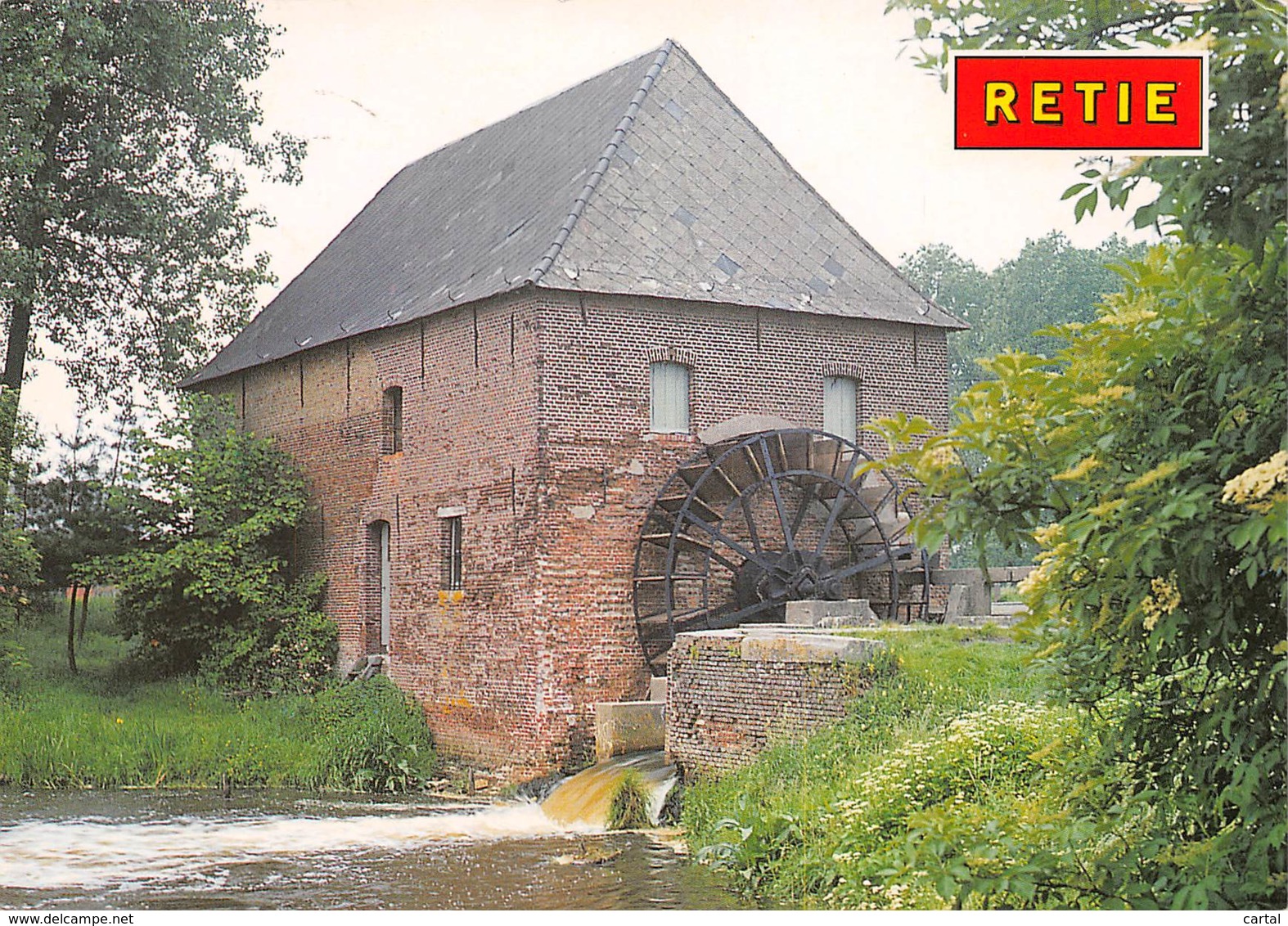 CPM - RETIE - Watermolen : Duinberg - Omstreeks 1400 J. - Retie