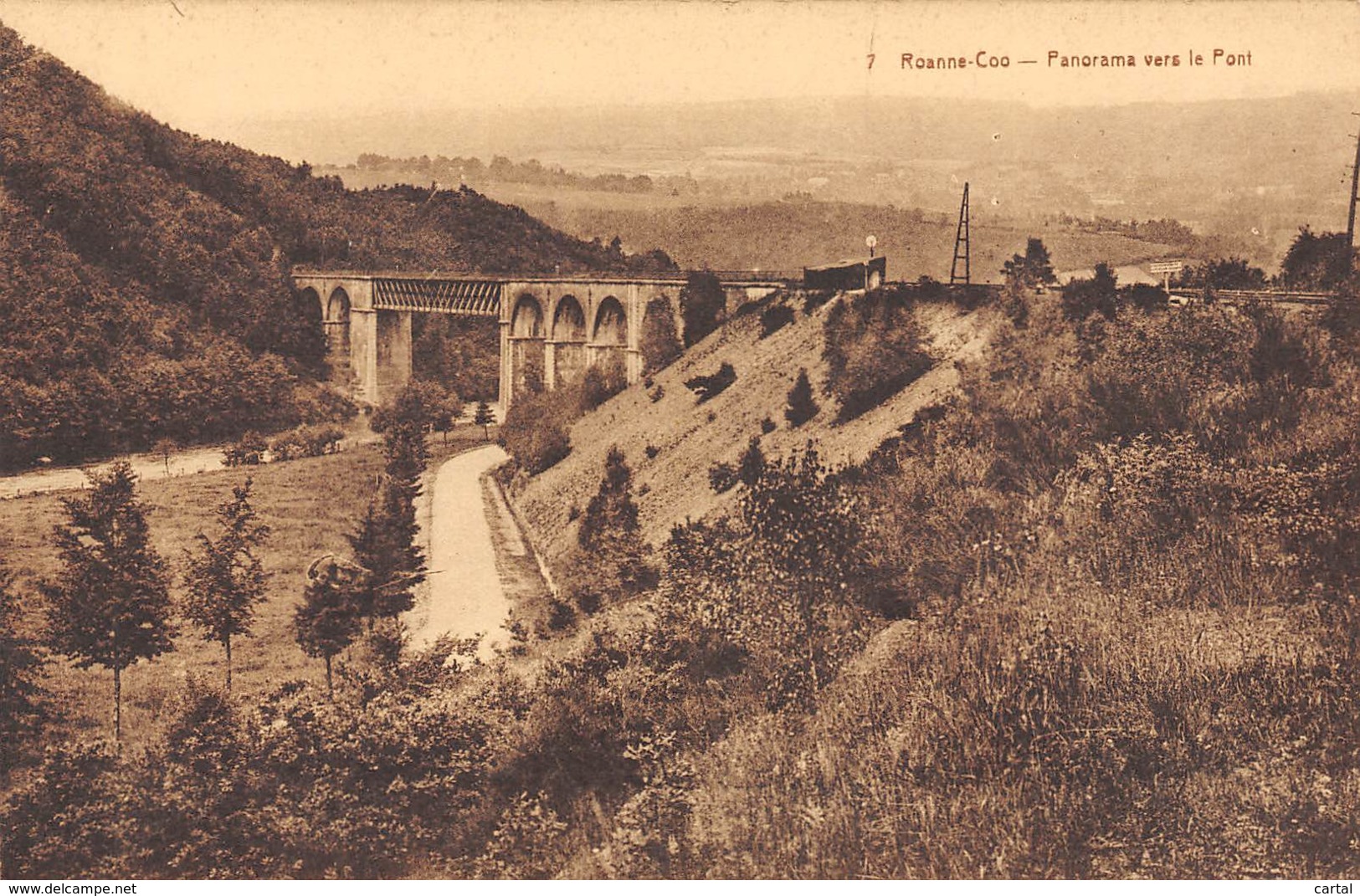 ROANNE-COO - Panorama Vers Le Pont - Stavelot