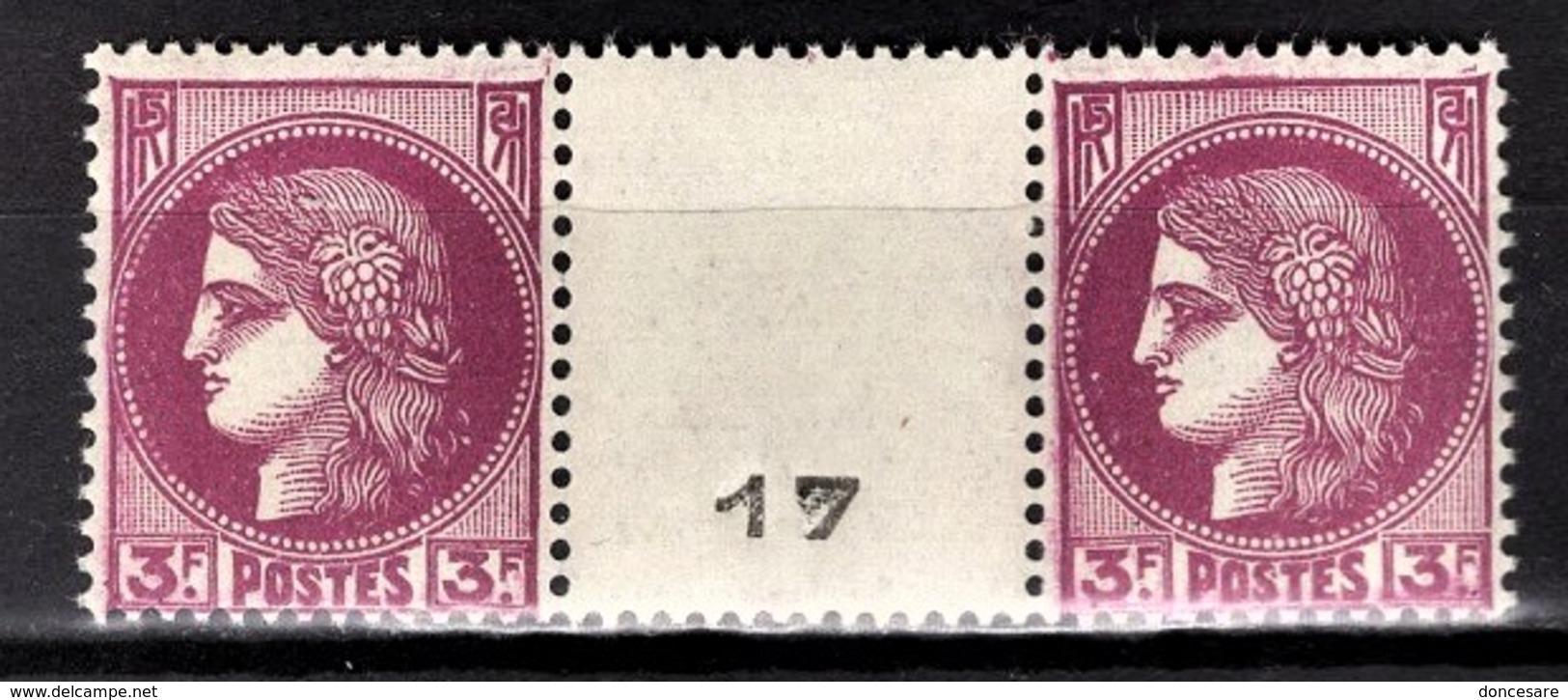 FRANCE 1938 - PAIRE / Y.T. N° 376  - NEUFS** - Nuevos