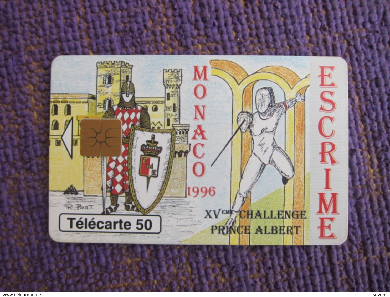Chip Phonecard,Fencing - Monaco