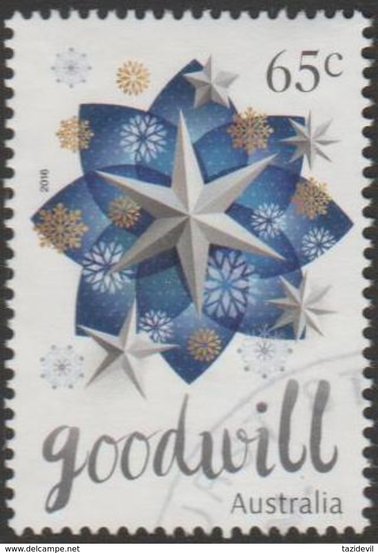 AUSTRALIA - USED 2016 65c Christmas - Goodwill - Usati