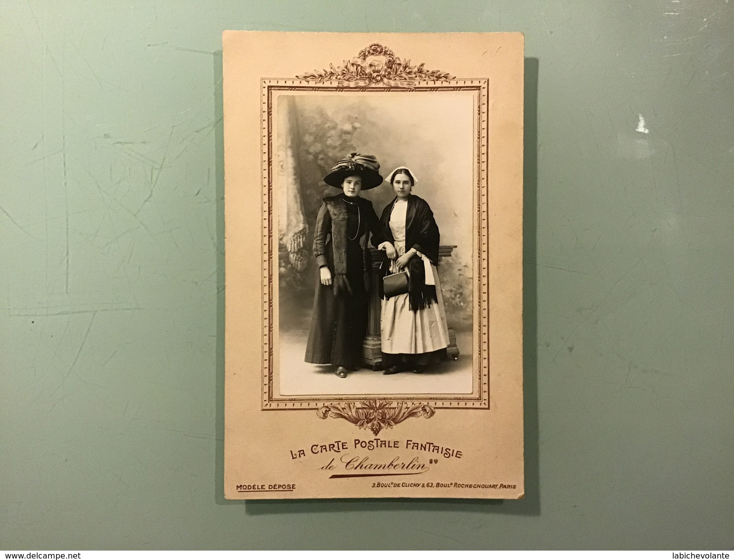 CARTES - PHOTOS - La Carte Postale Fantaisie De Chamberlain - Bld De Clichy - PARIS - Photos