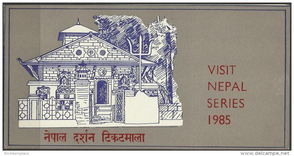 NEPAL - 1985 TOURISM FIRST DAY FOLDER   SG 464-5  Sc 437-8 - Nepal