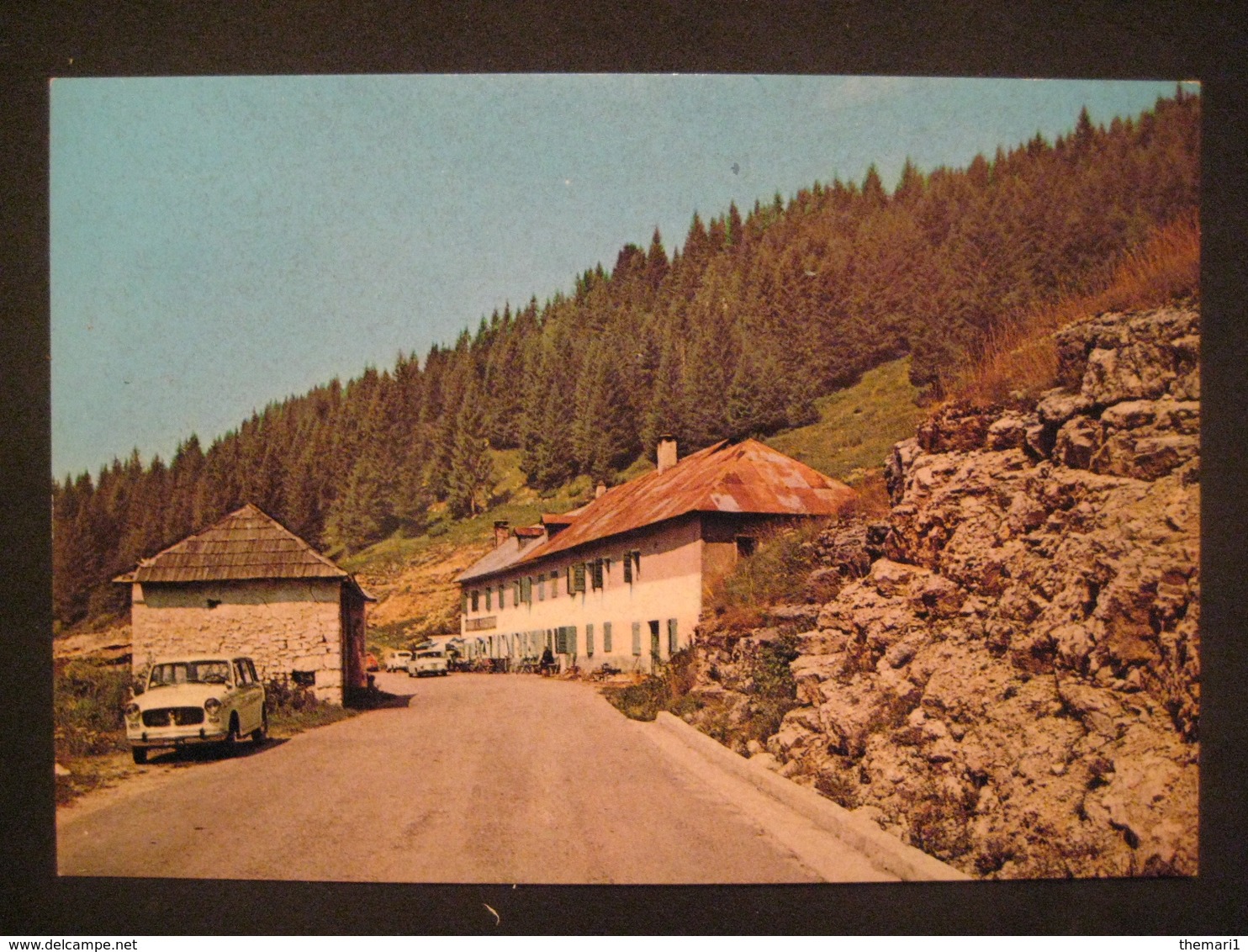 RARA RARE PENSIONE ALL'ANTICO TERMINE STRADA VALDASSA LAVARONE ASIAGO AUTO EPOCA VINTAGE CAR COITURE ( VICENZA ) - Altri & Non Classificati