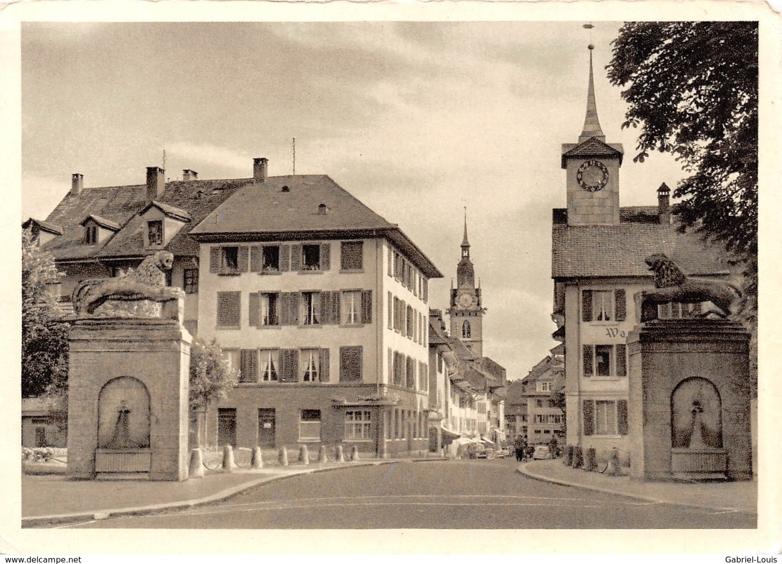 Unterer Stadteingang Von Zofingen (Carte 10X15 Cm) - Zofingue