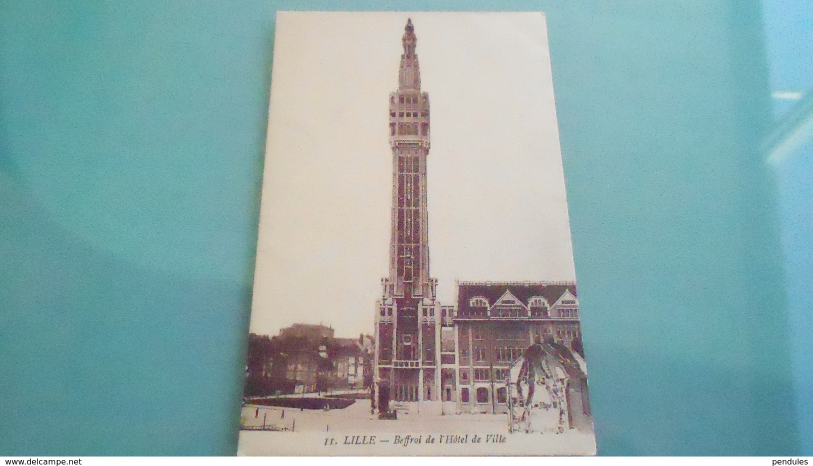 59	CARTE DE	LILLE	N° DE CASIER 	A4 977 - Lille