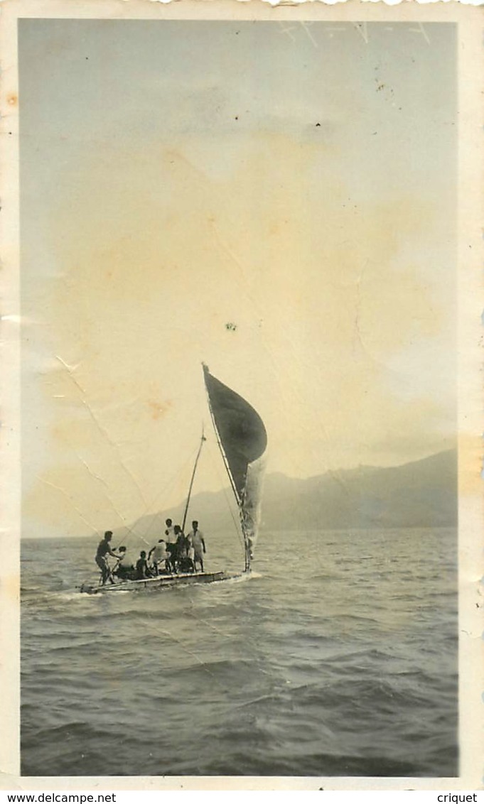 Fidji, Photo Originale N° 1, Barque De Pêche - Fidji